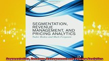 READ book  Segmentation Revenue Management and Pricing Analytics  BOOK ONLINE