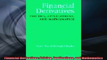 EBOOK ONLINE  Financial Derivatives Pricing Applications and Mathematics READ ONLINE