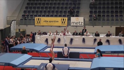 Masters 2016 à Metz - Robin et Anna synchro Elite