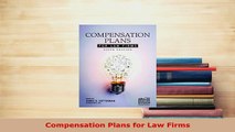 PDF  Compensation Plans for Law Firms Free Books