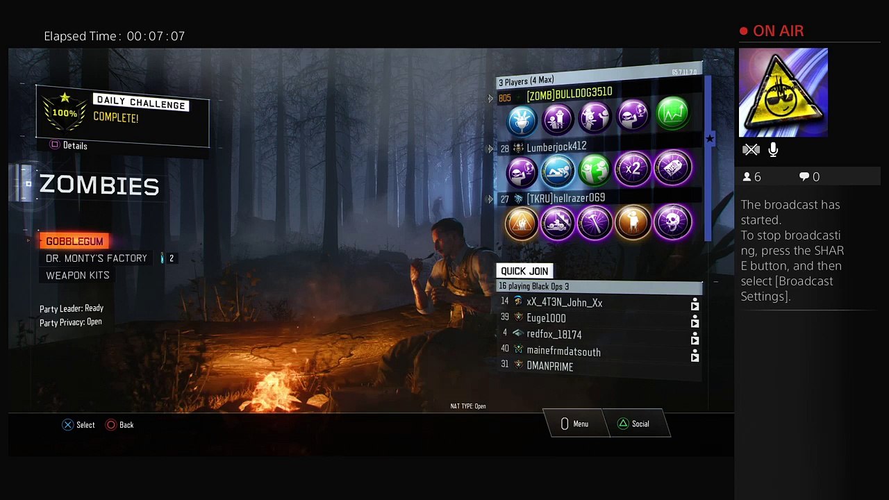 ZOMBIES LEVEL 800+ grind to 1000 (13)