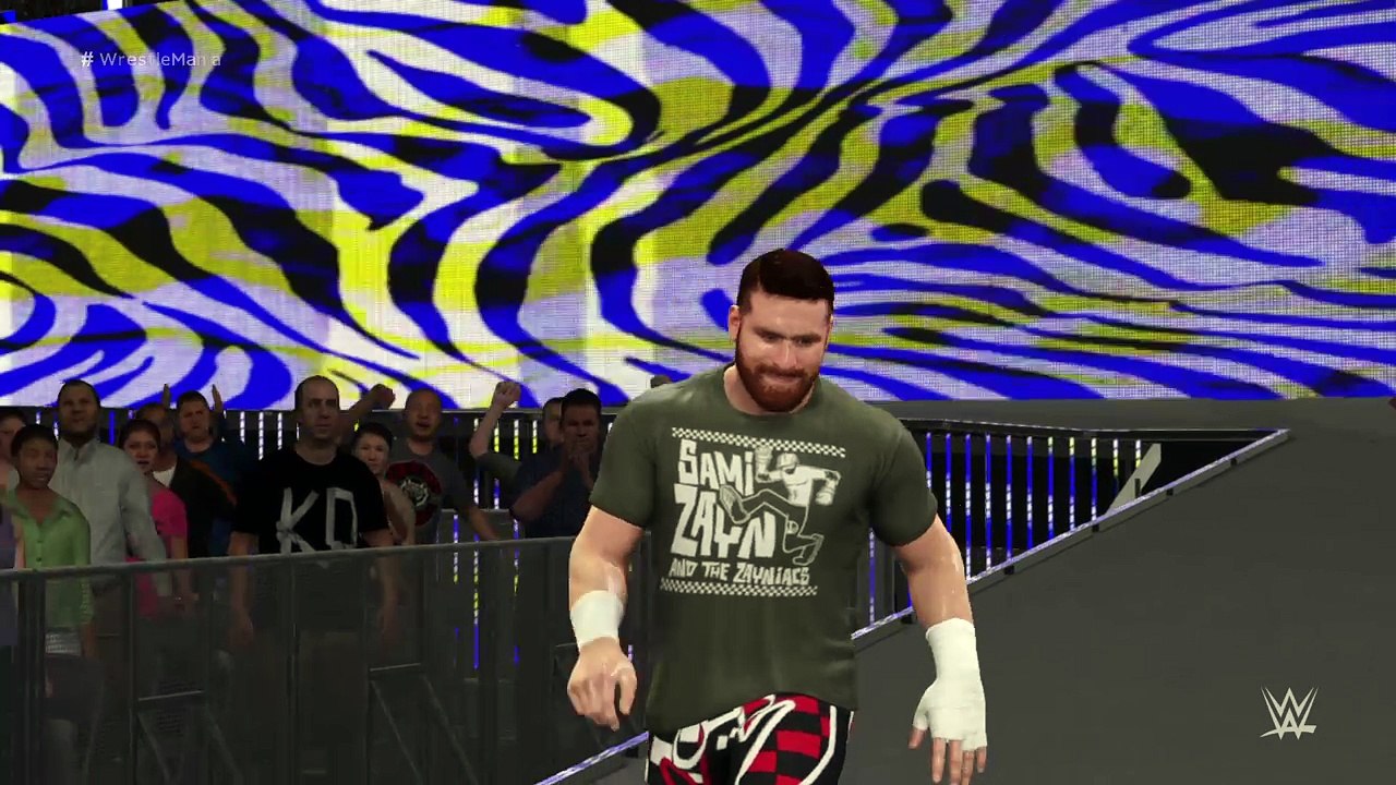 WWE 2K16 Finn Balor Vs Sami Zayn For The Wwe Television Championship