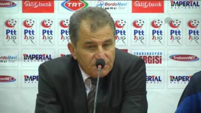 Futbol: PTT 1. Lig - 1461 Trabzon-Denizlispor Maçının Ardından