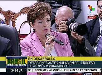 Abogado de Dilma Rousseff analiza nuevo escenario en "impeachment"