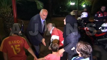 SURİYELİ AİLENİN YARDIMINA YUNUSLAR KOŞTU