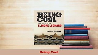 Read  Being Cool Ebook Free