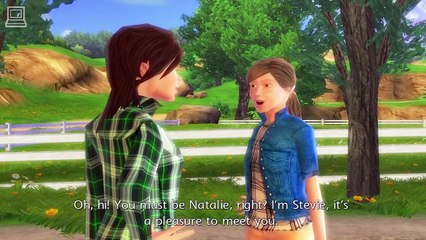 The Saddle Club / Grand Galop (part 1) (Horse Game)