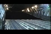 C-17 AIRDROP - 4 HUMVEES and 50 paratroopers out the back of a cargo plane in IRAQ! CRAZY!