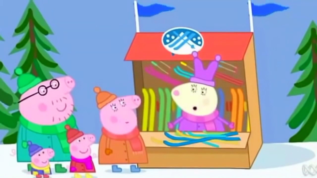 Peppa Pig English episodes 2016 - Snowy Mountain
