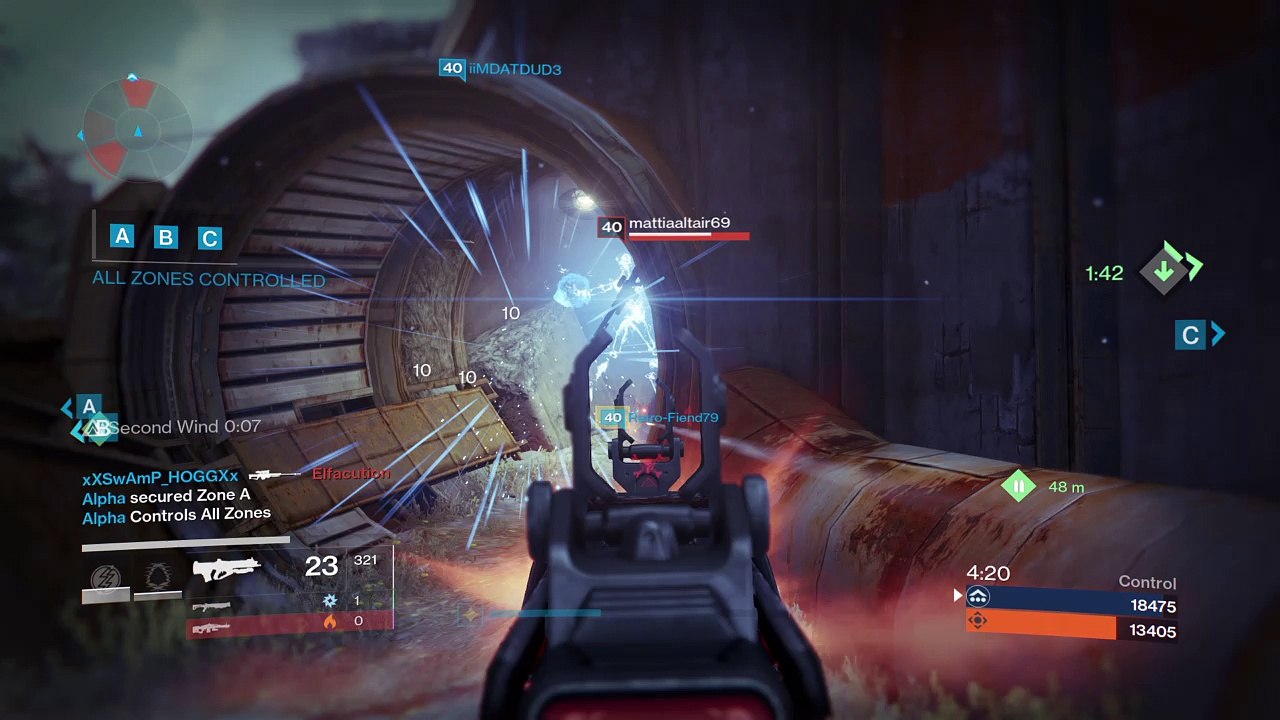 Thats 1 way to end a match lol