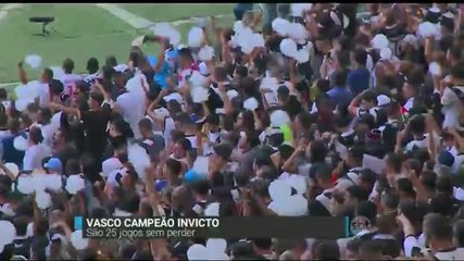 Vasco empata com o Botafogo e é campeão carioca invicto