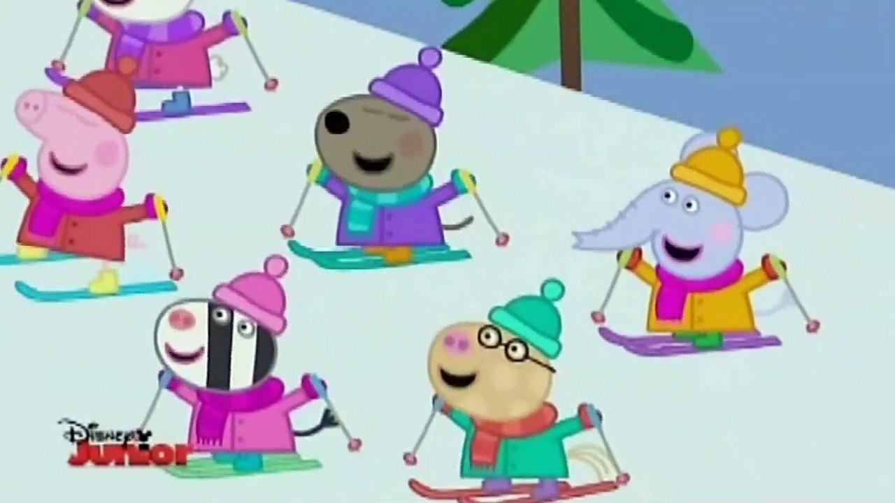 Peppa Pig christmas santa's visit - New english episodes 2015 full HD