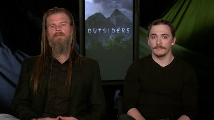 IR Interview: Ryan Hurst & Kyle Gallner For "Outsiders" [WGN America]