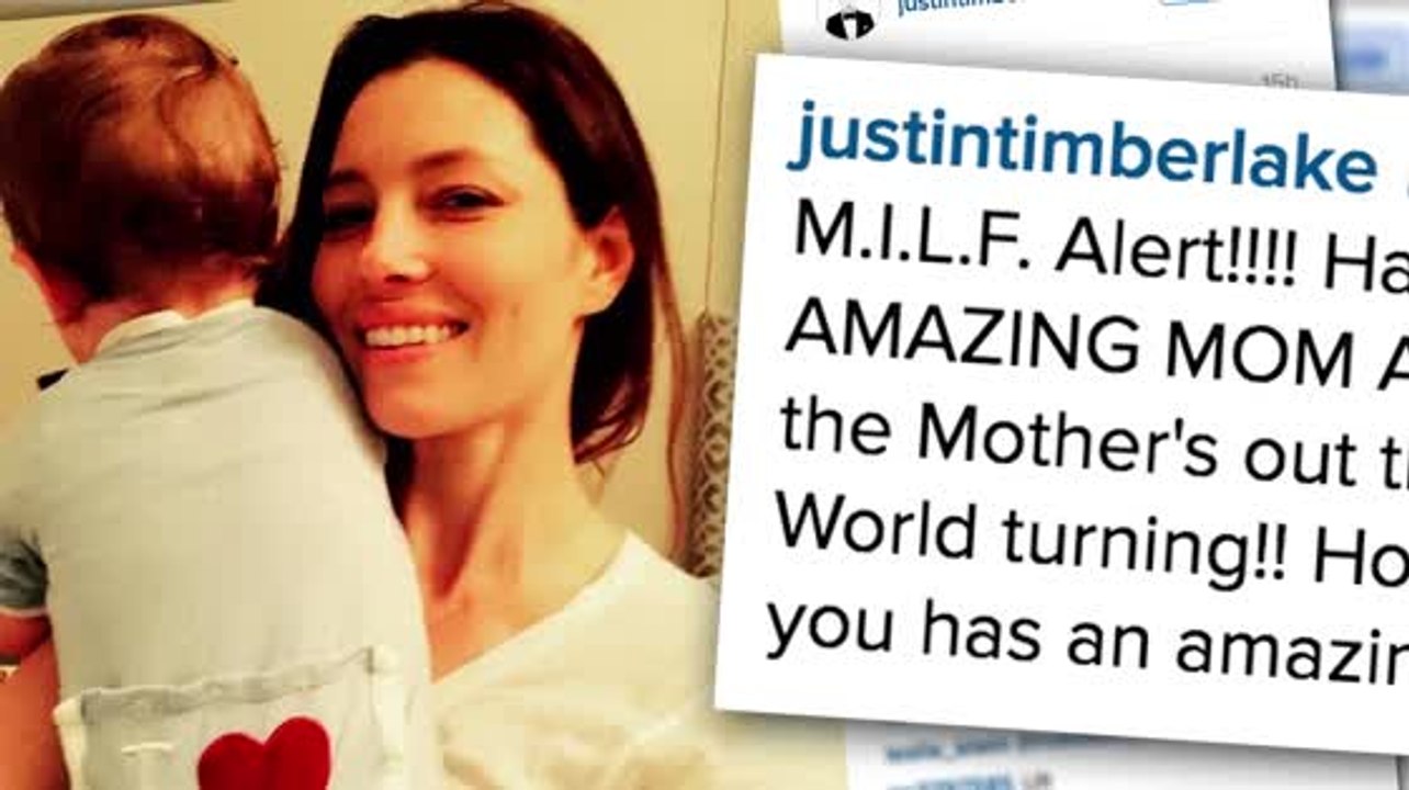Justin Timberlake nennt seine Frau Jessica Biel eine 'M.I.L.F.'