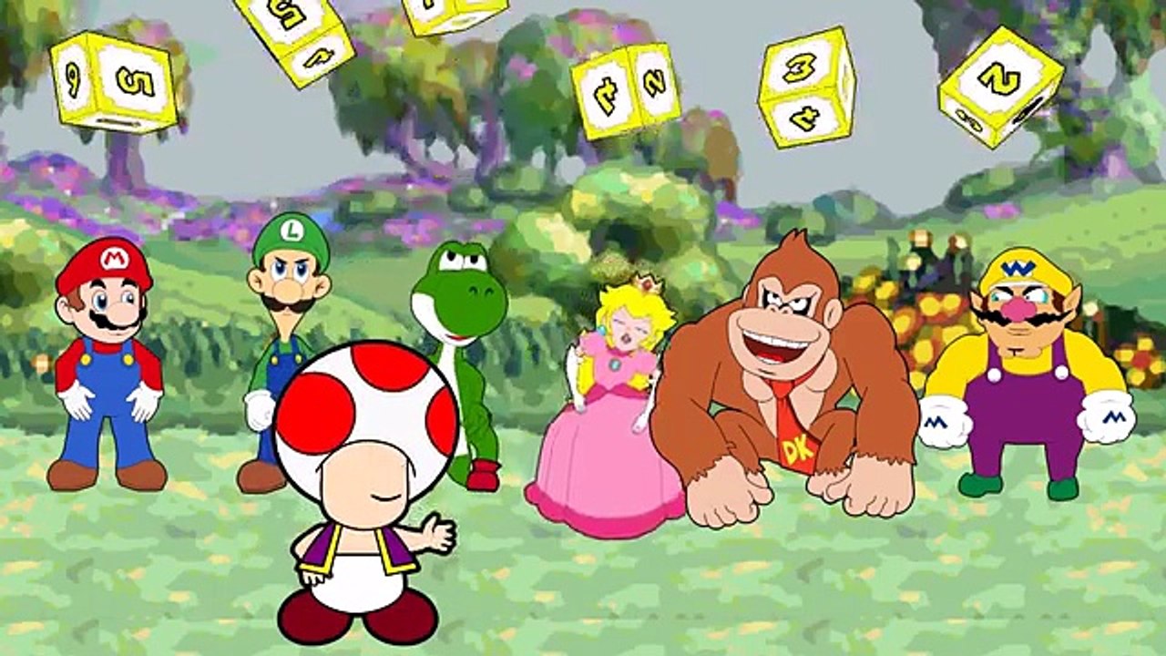 If Mario Party was a Reality TV Show (Mario Cartoon Animation)