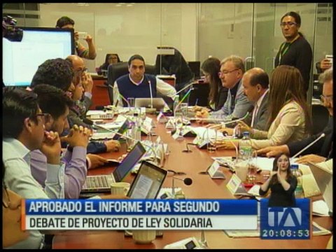 Aprueban informe para segundo debate de Ley solidaria