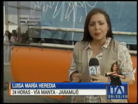 Correa inauguró unidad del milenio en zona devastada