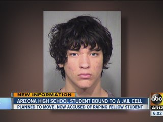 Arizona High School student bound to a jail cell