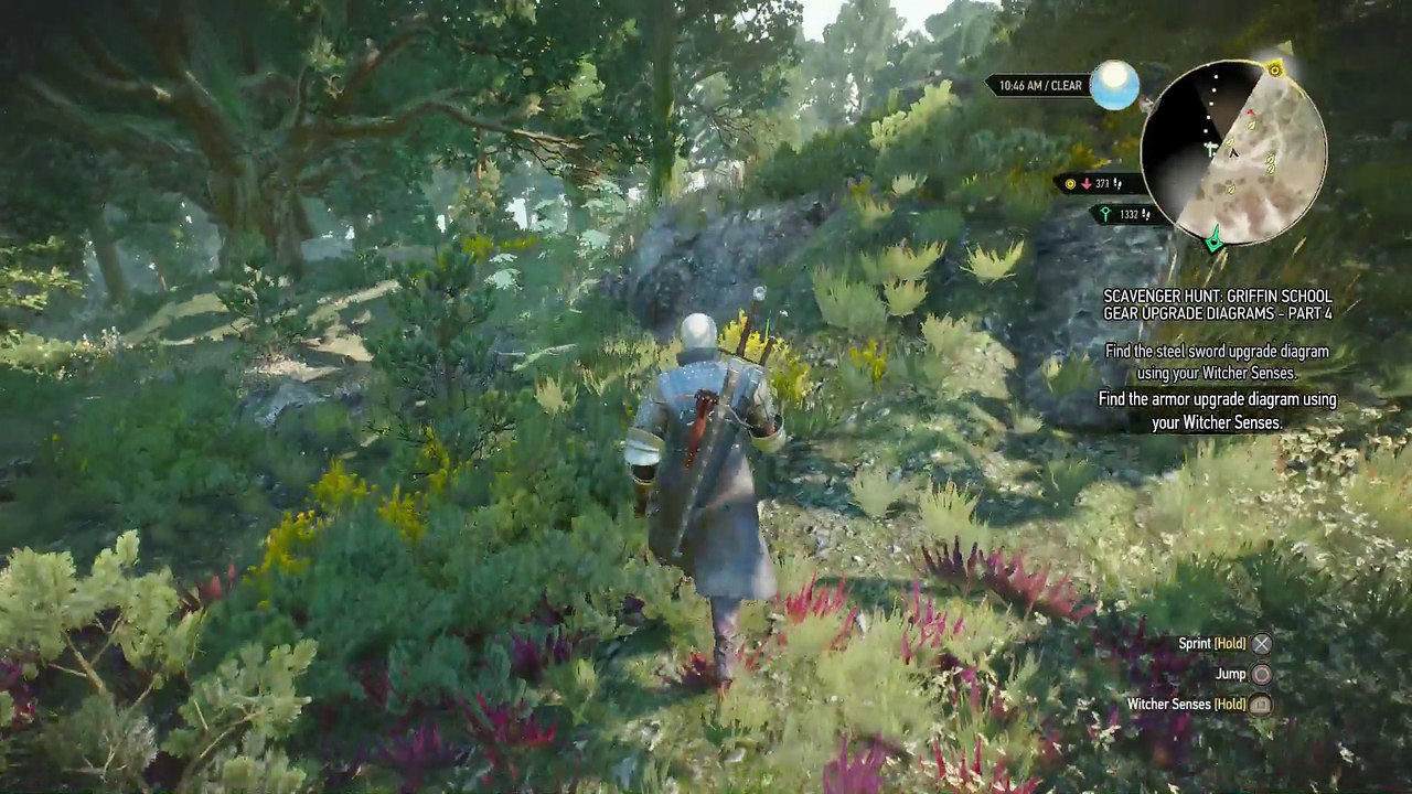 WITCHER 3 DEATH MARCH! WALKTHROUGH 256 - SCAVENGER HUNT GRIFFIN SCHOOL GEAR PART 4