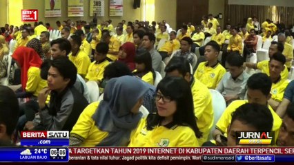 Tiga dari Delapan Kandidat Ketum Golkar Kampanye di Medan