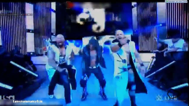 Roman reigns and the usos vs The club AJ Styles, Luke Gallows Karl Anderson p1