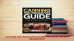 Download  Canning and Preserving Guide including Recipes Boxed Set PDF Full Ebook