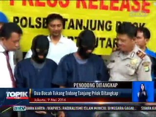 Dua Bocah Tukang Todong di Tanjung Priok Ditangkap