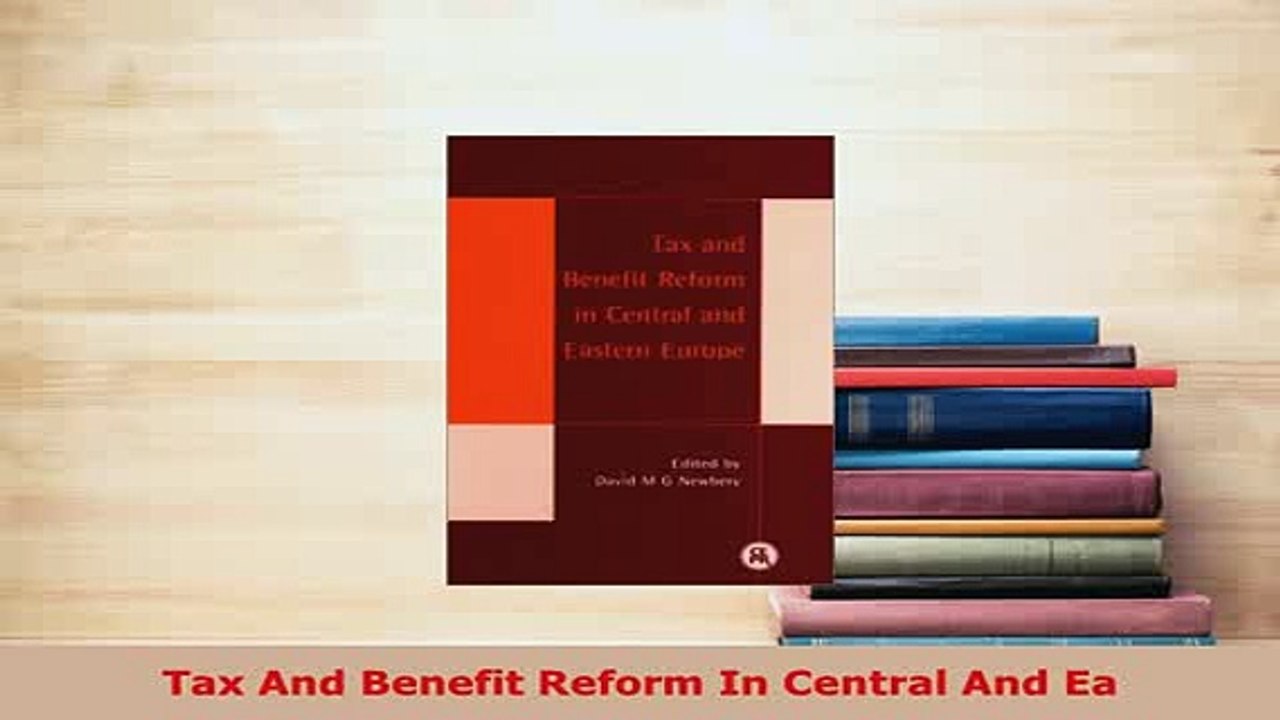 PDF  Tax And Benefit Reform In Central And Ea Download Online