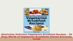 PDF  Absolutely Delicious Vegetarian Breakfast Recipes  30 Days Worth of Vegetarian Breakfasts Read Full Ebook