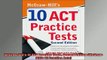 READ book  McGrawHills 10 ACT Practice Tests Second Edition McGrawHills 10 Practice Acts Full EBook