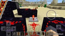 Minecraft pe auto-mining system( quarry )