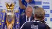 Claudio Ranieri celebrated Leicester City Football title win