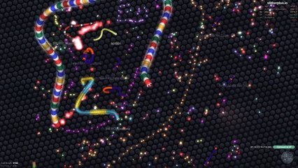 Slither.io + Agar.io - Playing with Fans!