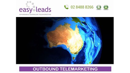 Outbound Telemarketing Services in Australia - Easy Leads Pty Ltd