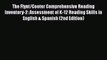 [Read book] The Flynt/Cooter Comprehensive Reading Inventory-2: Assessment of K-12 Reading