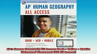 READ book  AP Human Geography All Access Book  Online  Mobile Advanced Placement AP All Access Full Free