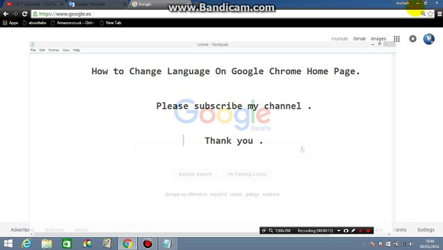 How to Change Language On Google Chrome Home Page