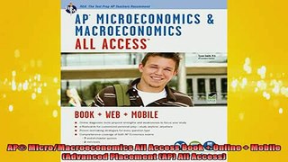 READ book  AP MicroMacroeconomics All Access Book  Online  Mobile Advanced Placement AP All Full EBook