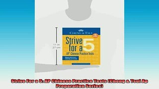 Free Full PDF Downlaod  Strive For a 5 AP Chinese Practice Tests Cheng  Tsui Ap Preparation Series Full EBook