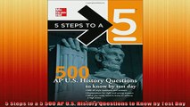 READ book  5 Steps to a 5 500 AP US History Questions to Know by Test Day Free Online