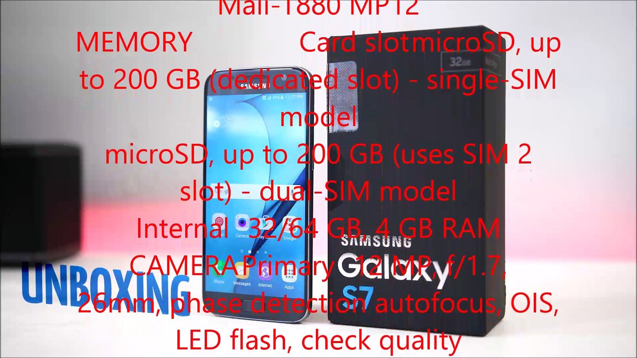 Samsung Galaxy S7 Full specifications