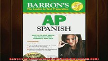 READ book  Barrons AP Spanish Book with Audio CDs and CDROM Full EBook