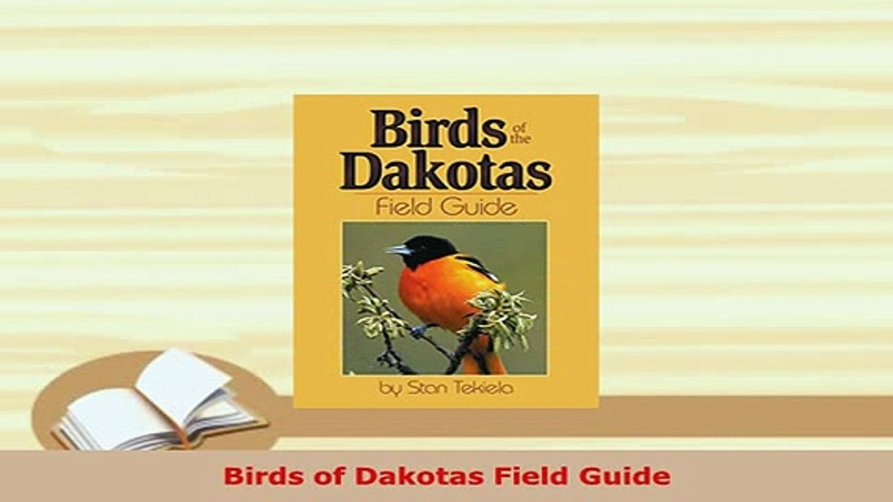 PDF  Birds of Dakotas Field Guide Download Online