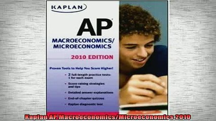 READ book  Kaplan AP MacroeconomicsMicroeconomics 2010 Full EBook
