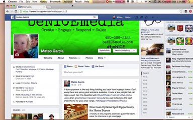 Optimize your Personal Facebook Page for your Business
