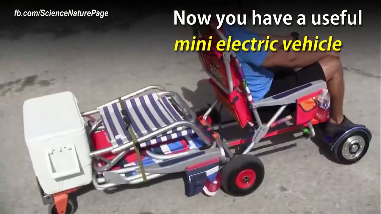 turn scooter into a cart