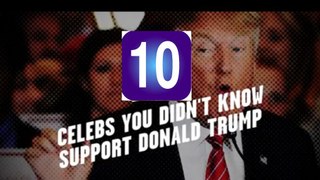 10 Hollywood Celebs who support Donald Trump in US presidential election 2016