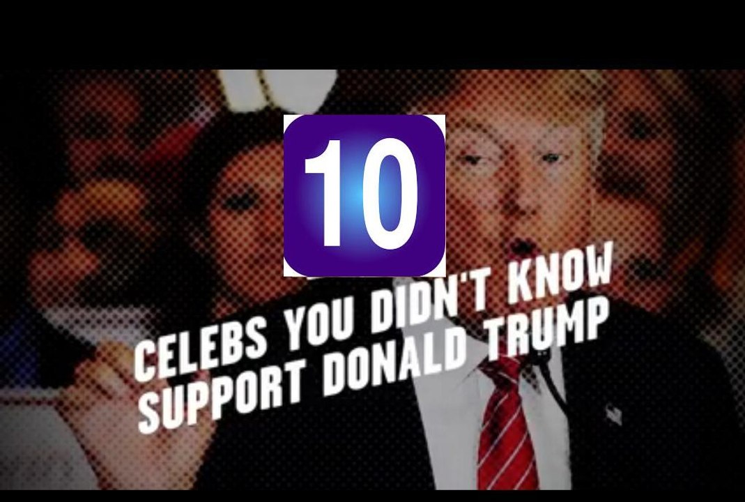 10 Hollywood Celebs who support Donald Trump in US presidential election 2016
