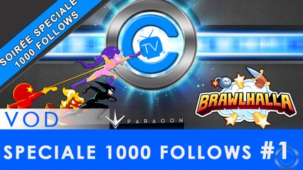 COOLDOWN_TV - Soirée spéciale 1000 follows - VOD #1 Brawlhalla [VOD]