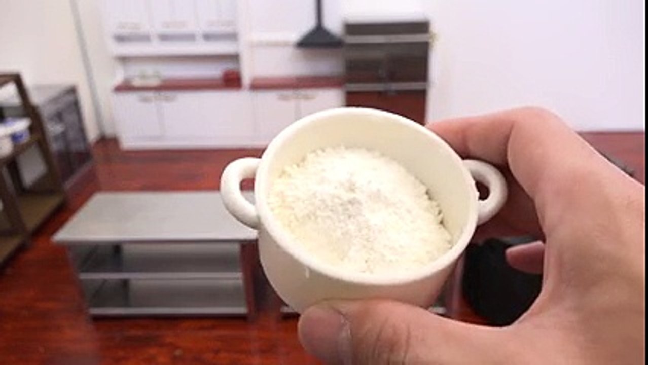 Mini Food Donut 食べれるミニチュア ポンデリングドーナツ  Healthy! Miniature Tofu Donuts!